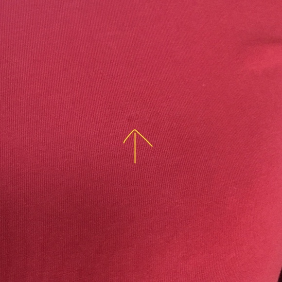 Burberry Brit Scoop Neck Tee With Check Cuffs - Picture 8 of 16